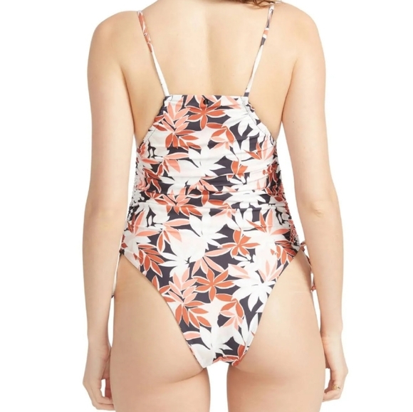 Volcom Floral Reversible One Piece - Picture 3 of 6